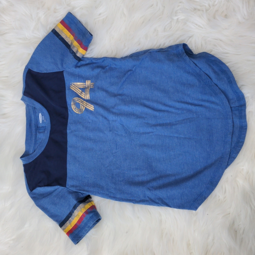 Old Navy Blue Tee - 6/7